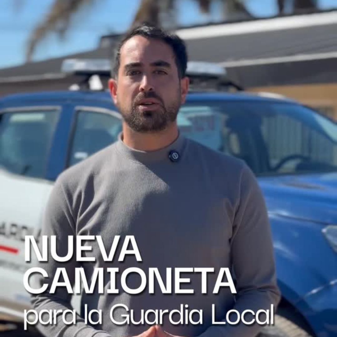 Villa del Dique incorpora una nueva camioneta para reforzar la seguridad