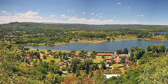 Vista panorámica histórica de Villa del Dique